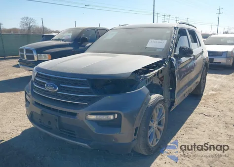 2022 Ford Explorer Xlt from USA, damaged, VIN 1FMSK7DH1NGC01900